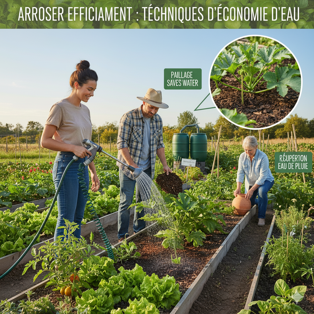 Arroser efficacement