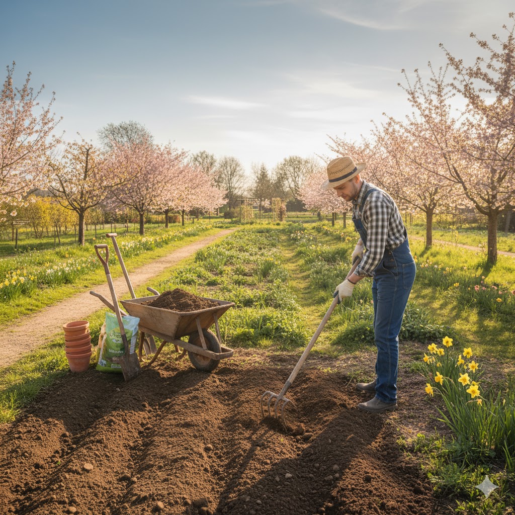 Préparer son sol au printemps
